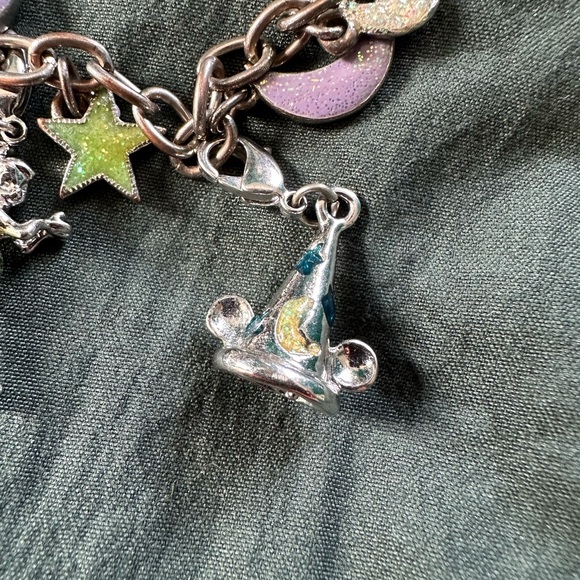 Walt Disney World Moon and Stars Charm Bracelet - Picture 4 of 4